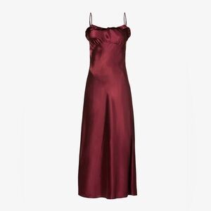 Reformation Aribella Silk Dress